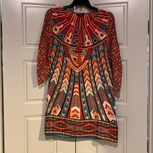 Tolani 100% silk dress